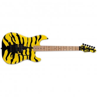 ESP LTD George Lynch GL-200MT Yellow Tiger Graphic Guitar BStock