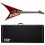 ESP LTD Kirk Hammett KH-V Electric Guitar Red Sparkle + Case