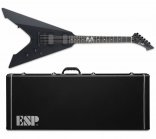 ESP LTD James Hetfield Vulture Black Satin Guitar + Case