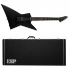 ESP LTD EX Black Metal Black Satin EMG + HARD CASE