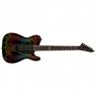 ESP LTD ECLIPSE '87 RAINBOW CRACKLE 87 FR Floyd Rose B-Stock