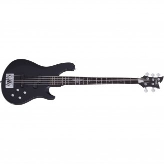 Schecter Johnny Christ 5 Bass Satin Black SBK 5-String Bass NEW