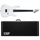 ESP LTD M-HT Arctic Metal Snow White Satin Electric Guitar +Case