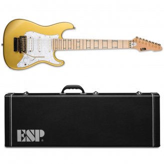 ESP LTD JRV 8FR Metallic Gold MGO 8 String Baritone Javier Reyes