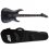 ESP LTD MH-1000 Evertune ET See Thru Black Guitar + ESP Gig Bag