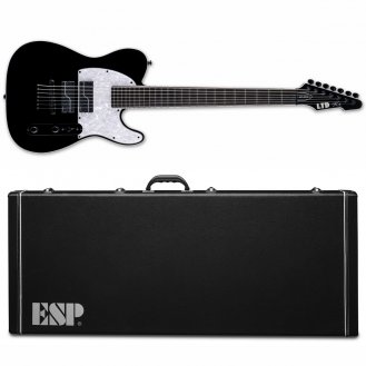 ESP LTD SCT-607 Baritone 7-String Guitar Black + Case NEW