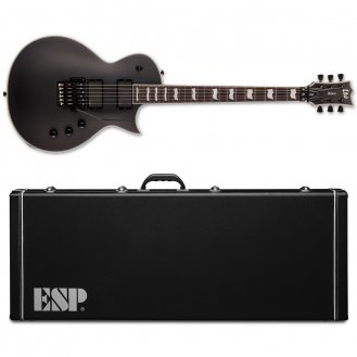 ESP LTD EC-1000FR Black Satin Electric Guitar + Case