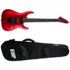 ESP LTD MH-1000 ET Guitar Candy Apple Red Satin + Bag NEW