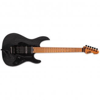 ESP LTD SN-1000FR Black Blast Electric Guitar