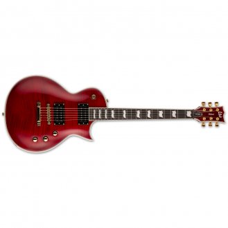 ESP LTD EC-1000T CTM FM See Thru Black Cherry Guitar B-Stock