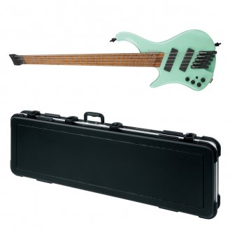 Ibanez EHB1005MSL Left-Hand 5-String Bass Seafoam Green + Case