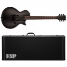 ESP LTD EC-FR Black Metal Black Satin Electric Guitar + Case