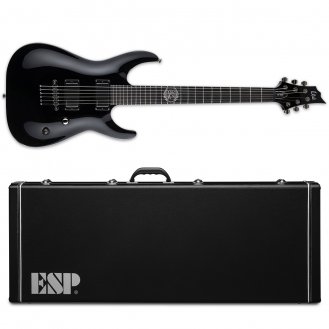 ESP LTD LK-600 Luke Kilpatrick Black BLK Electric Guitar + Case