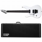 ESP LTD M-1000 LH Left-Handed Guitar Snow White + Case NEW