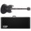 ESP E-II Viper Baritone Charcoal Metallic Satin Guitar + Case