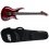 ESP LTD H3-1000 Guitar See Thru Black Cherry + Gig Bag NEW