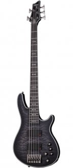 Schecter Hellraiser Extreme-5 See-Thru Black Satin STBLS