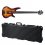 Ibanez GWB205 5-String Fretless Bass Tequila Sunrise Flat + Case