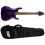 ESP LTD H-200FM See Thru Purple Electric Guitar + ESP Bag