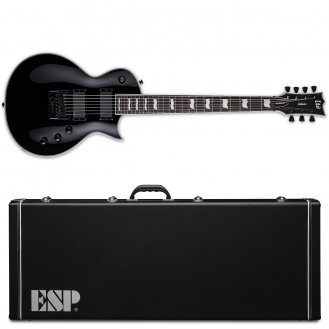 ESP LTD EC-1007 ET Evertune Black BLK 7-String Guitar + Case