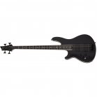 Schecter SLS Evil Twin-4 LH Satin Black Left-Handed Bass - NEW