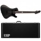 ESP LTD Nergal NS-6 Black Satin Electric Guitar + Case