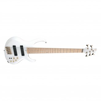 Ibanez BTB605MLM 5-String Bass Pearl White Matte BTB 605