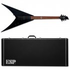 ESP LTD HEX-200 BLKS - Black Satin Nergal Behemoth + ESP CASE