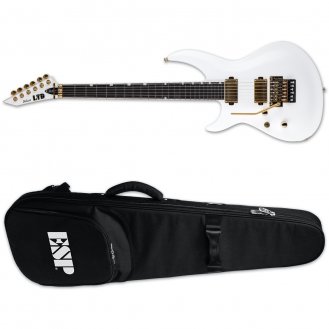 ESP LTD H3-1000FR LH Left-Handed Guitar Snow White + Gig Bag NEW