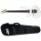 ESP LTD H3-1000FR LH Left-Handed Guitar Snow White + Gig Bag NEW