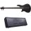 Schecter SLS Evil Twin-5 LH Satin Black Lefty 5-String + Case