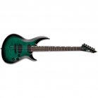 ESP LTD H3-1000 FM Black Turquoise Burst Electric Guitar B-Stock