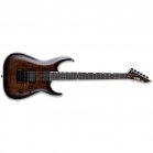 ESP LTD MH-1000 Evertune FM Dark Brown Sunburst Electric Guitar