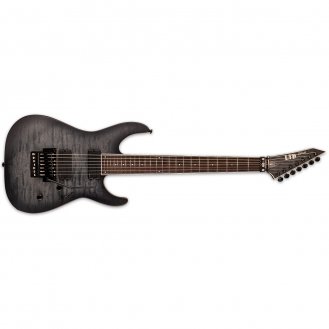 ESP LTD M-1007 QM See Thru Black Sunburst Satin 7-String B-Stock