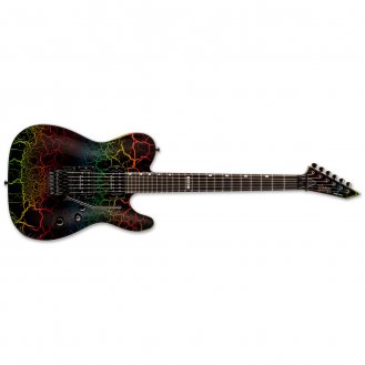 ESP LTD ECLIPSE \'87 RAINBOW CRACKLE 87 FR Floyd Rose B-Stock