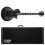 ESP LTD EC-1000 ET FM See Thru Black STBLK Evertune + HARD CASE