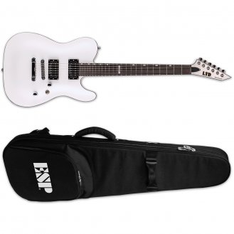 ESP LTD Eclipse \'87 NT Pearl White Electric Guitar + ESP Gig Bag