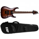 ESP LTD H-200FM Dark Brown Sunburst Electric Guitar + ESP Bag