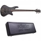 Schecter Stiletto Studio-8 See-Thru Black Satin 8-String + Case